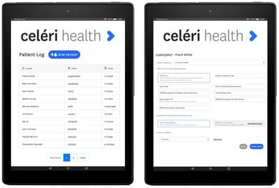 Celéri Health Assessment Tablet (with Case)